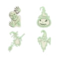 thumbnail image 1 of Qarigey Pegatina luminosa de Halloween extraíble reutilizable de moda realista Festival calcomanía decorativa ventana Bar decoración regalo Disfraces de disfraces Qarigey AP011775-00B, 1 of 6