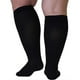 thumbnail image 1 of Calcetines de compresión de talla grande de 20 a 30 mmHg para hombres y mujeres, pantorrilla ancha extra ancha para la circulación., 1 of 3