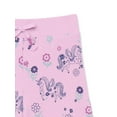 thumbnail image 3 of Garanimals Toddler Girl Printed Thermal Wide Leg Pants, Sizes 2T-5T, 3 of 3