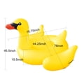 thumbnail image 2 of Inflatable Swan Float Giant Ride On Pool Toy, 2 of 3