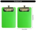 thumbnail image 5 of 2 Pcs Writing Board Small Clipboard Document Clipboard Plastic Clipboards, 5 of 12