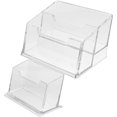 thumbnail image 4 of Acrylic Business Card Display Holder Multi Functional Organizer for Office & Home Use, Professional Name Card Case, 4 of 5