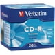 Verbatim CD-R 700MB 52X avec Surface Marquée - 20pk Slim Case – image 2 sur 6