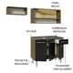 thumbnail image 4 of Cocina Integral Completa Modular Madesa Emilly 165cm MN 01, 4 of 10