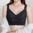 thumbnail image 2 of BYHONG Women's Wireless Bra with Seamless Smooth Comfort Wirefree T Shirt Bra Black 34, 2 of 5