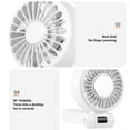 thumbnail image 4 of Foldable Handheld Fan Portable Digital Display Quiet Long Lasting Personal Fan for Daily Use Outdoor, 4 of 7