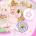 thumbnail image 3 of Set de regalo WECOOL Welcome Baby Girl con timbre de conejo y manta, 3 of 7
