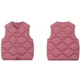 thumbnail image 3 of Hicidod Infant Warm Vest Solid Color Lightweight Thick Baby Jackets Spring Fall Winter Sleeveless Vest Down Coat Clothes, 3 of 4