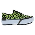 thumbnail image 2 of Vans Era Stacked Unisex Shoes Size 5.5, Color: Warp Check Glow/Black, 2 of 5