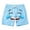 Light Blue, variant on IWRICH Men's Board Shorts Funny Face Printed Elastic Drawstring Waist Swim Trunks Summer Casual Beach Resort Stretch Bathing Suits Pink XXXL