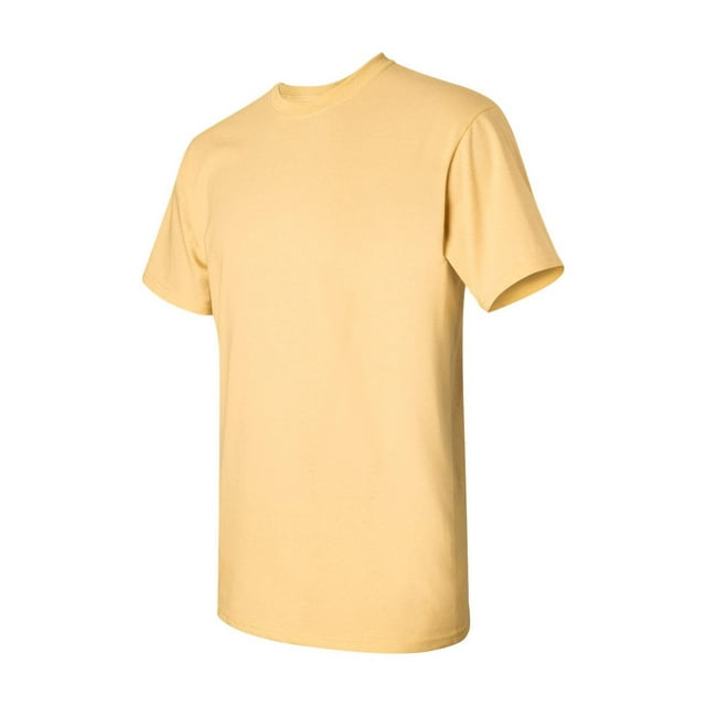 Gildan - T-Shirt en Coton Épais - 5000 - Brume Jaune - Taille : 3TG