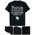 thumbnail image 2 of LIMITED Funny Pastor Gift For Men Cool Christian Appreciation S-3XL T-Shirt, 2 of 12