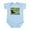 Sky Blue, variant on CafePress - Irises & Dachshund (BT4) Infant Bodysuit - Baby Light Bodysuit, Size Newborn - 24 Months