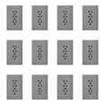 thumbnail image 1 of Placa Con 3 Contactos Lucek Flat Pack 12 BF08-B plateado, 1 of 4