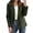 Green, variant on Women Blazer Jacket Button Coat, Notch Lapel Relaxed Long Sleeve Office Suit Outerwear with Pockets White Fleece Rain Jacket XL