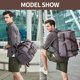 thumbnail image 2 of Bolsa de viaje SHENHU Weekender con compartimento para zapatos, color gris, 2 of 8