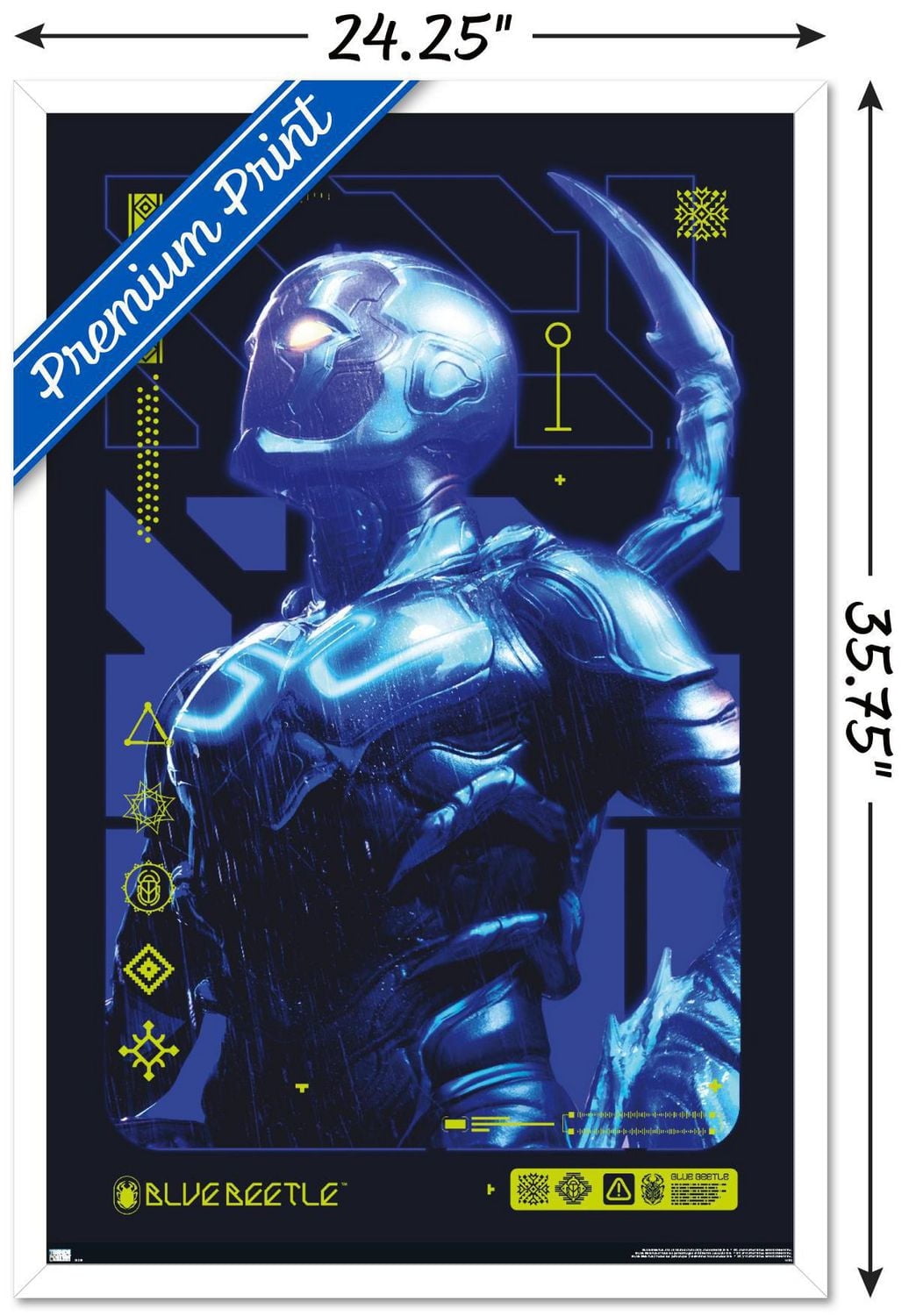 DC Comics Movie Blue Beetle - Biotech Wall Poster, 22.375" x 34"