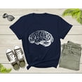 thumbnail image 3 of Human Brain Hand Drawn Cerebral Cortex Brainpower Men Women T-Shirt Brain Lover Doctor Gift T Shirt for Men Women Kids Boys Girls Tshirt, 3 of 8