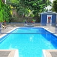 thumbnail image 3 of HUISZJ 15ftx3ft Volleyball Net, Folding Training Net Pool with Carrying Bag, Water Volleyball Net for Outdoor Swimming, 3 of 10