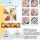 thumbnail image 3 of SAYOO , regla de edredón de doble tira de 90 grados, plantilla de guía de corte triangular cuadrada antideslizante creativa para costura SAYOO  casual, 3 of 5