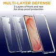 thumbnail image 2 of AICase For Samsung Galaxy S26+ Case Heavy Duty Rugged Shockproof Clear Hard 3-layer Military Cover, 2 of 12