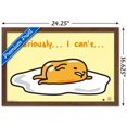 thumbnail image 3 of Gudetama - I Can't Wall Poster, 14.725" x 22.375", Framed, 3 of 3