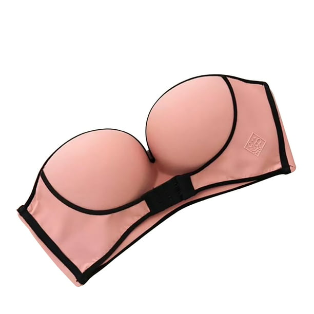 Strapless Bra Women Invisible Sexy Seamless Bralette Push Up