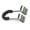 upwards, variant on Thin Coiled 8K60hz 2.1 Video Cable 48Gbps with Spring Designing Cord Enhances Flexibility and Durability 70CM 27.56in