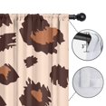 thumbnail image 4 of Blackout Kids Curtains,Leopard Print Childrens Insulated Curtains Set Of 2,Bedroom Essentials,Toddler Room Decor 42"x54"(106x137cm), 4 of 4