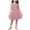 Pink C, variant on QSXADF Girls' Summer Casual Dress Sundress Girls' Printed Round Neck Sleeveless Net Dress Summer Outdoor Casual Dress Summer Outfits