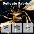 thumbnail image 3 of Honeybee Elegant Velvet Covers - Set of 2, Decorative Bed Pillow Cases with Unique Patterns for Home Decor, Available in 16x16, 18x18, and 20x20 Inches, 3 of 6