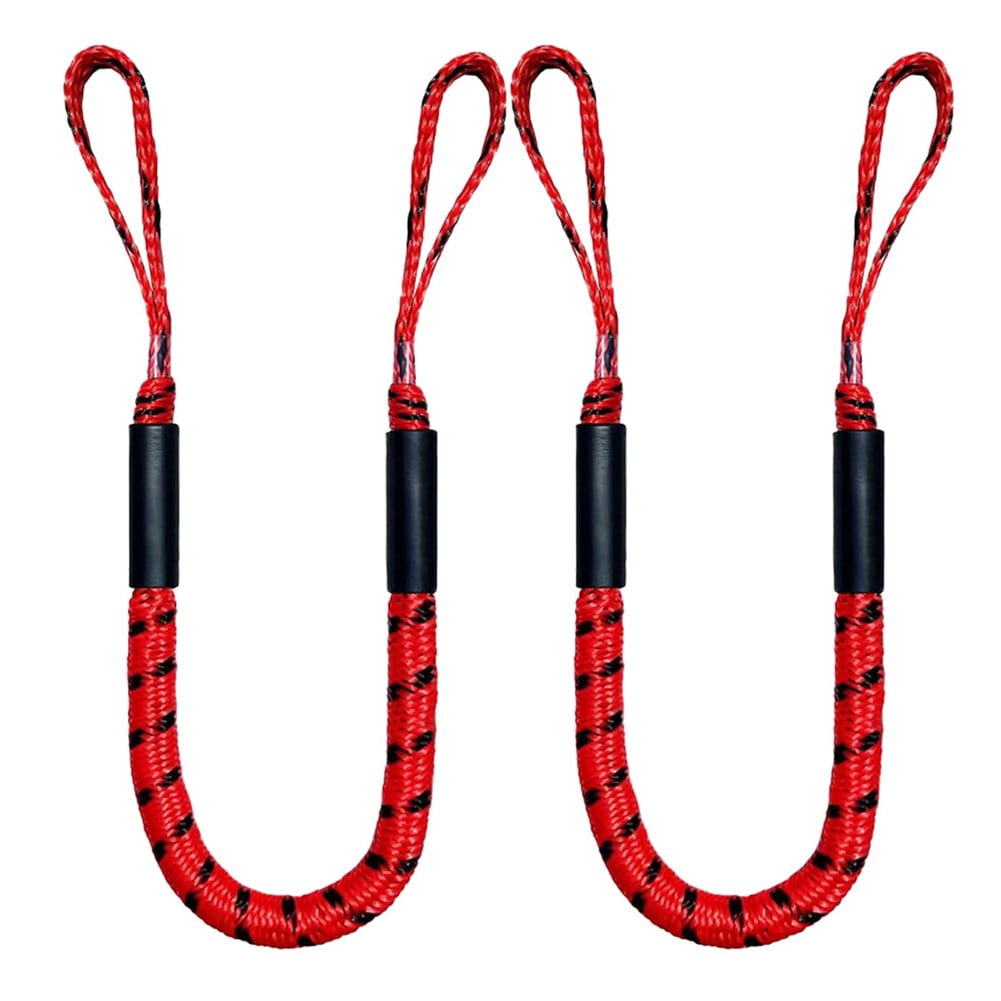 CENL Brand New Bungee Dock Line Mooring Rope Boat Dock Rope Anchor Buddy Boat Accessories For Kayak Jet Ski Pontoon Stretch 4'-5.5'