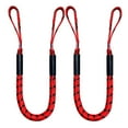 thumbnail image 2 of qifei 4'-5.5' Bungee Dock Line Mooring Rope Boat Dock Rope for Kayak Jet Ski Boat, 2 of 10