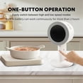 thumbnail image 4 of Rechargeable Portable Range Hood, Detachable Mobile Tabletop Range Hood, Small Kitchen Exhaust Fan for Home Use,1 * range hood 1 * filter 1 * USB charging cable,White, 4 of 8