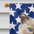 thumbnail image 3 of Carolines Treasures CK3037CHF Ragdoll American Flag Flag Canvas House Size, 3 of 4