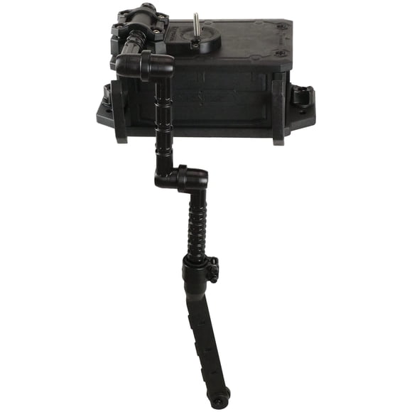 YakAttack CellBlok with Switchblade Transducer Arm | Track-Mounted Battery Box & Adjustable Fish Finder Mounting System for Kayaks | No-Drill, Easy I
