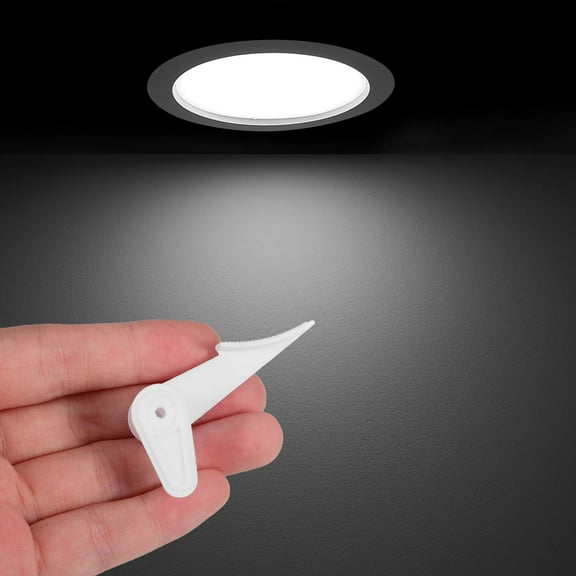 Raindrops 12pcs Ceiling Lamp Clips Fixed Buckle Light Fixture Accessories Led Light Buckle Light Cover Clips Lamp Shade Clips Light Fixture Parts Led Ceiling Light Fixtures