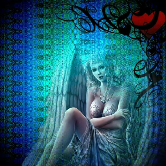 Fairy Love - CANVAS OR FINE PRINT WALL ART