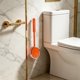 thumbnail image 4 of Toilet Brush Silicone Toilet Brush Wall Mounted Toilet Brush With Base Toilet Brush Toilet Cleaning Brush, 4 of 6