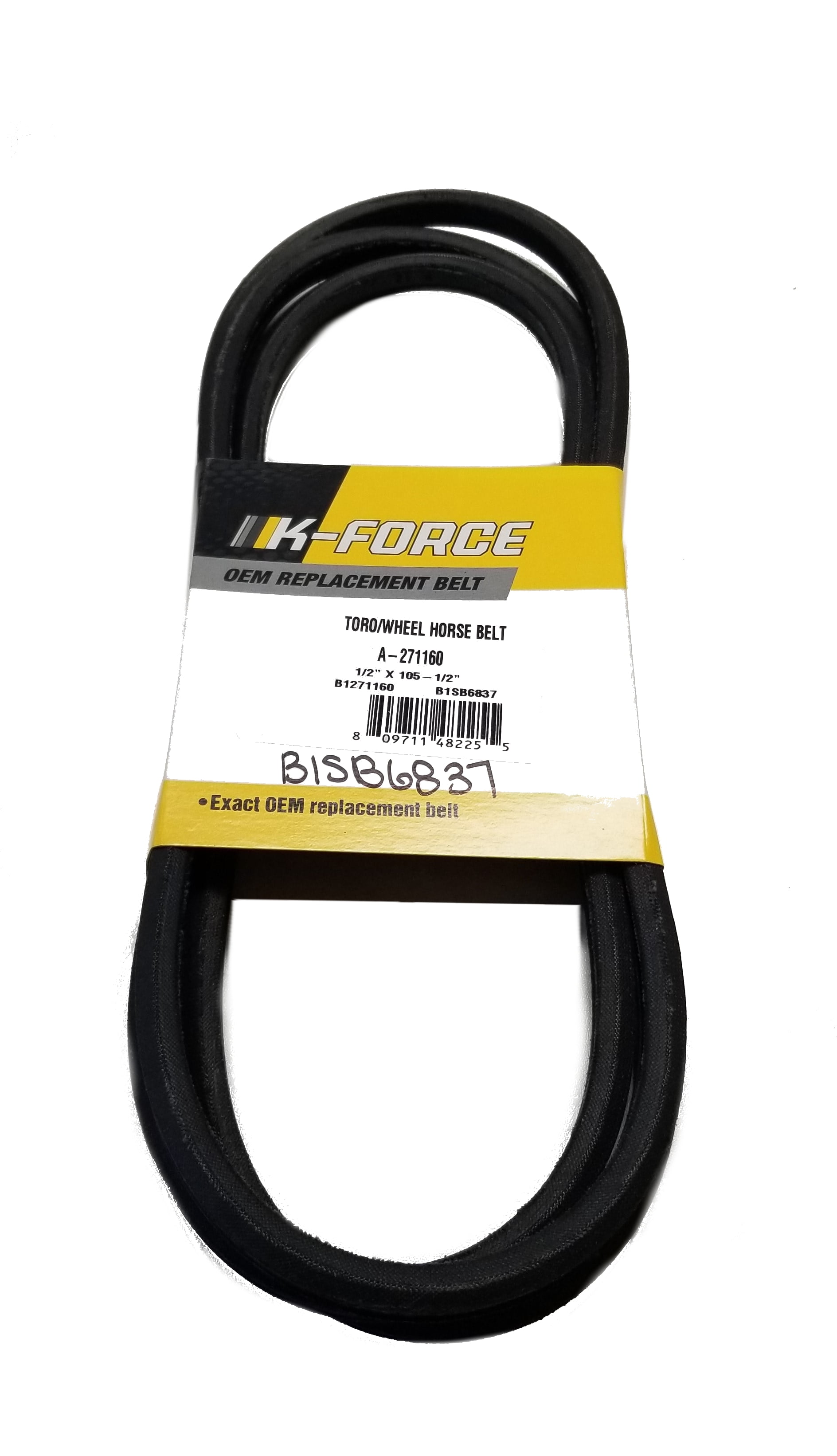 Sunbelt Toro/Wheel Horse Drive Belt B1SB6837