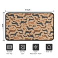 thumbnail image 5 of Retro Style Dachshunds Door Rugs,Washable Non Slip Door Mats Indoor,Decorative Door Mats,Entry Mat Indoor for Entrance,Bedroom,Kitchen,Bathroom,30"x17", 5 of 6
