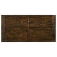 thumbnail image 3 of Coaster Coleman 7-Piece Wood Rectangular Dining Set in Rustic Golden Brown, 3 of 7