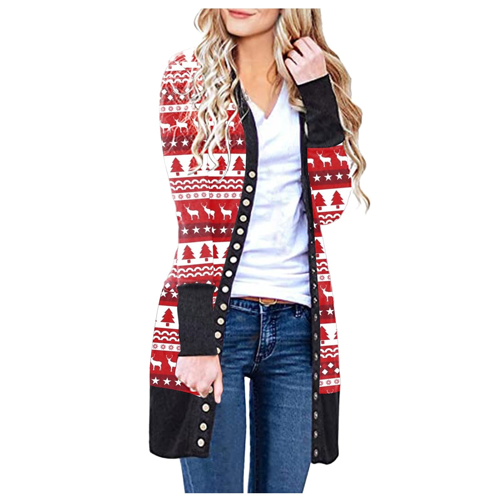 Fridja Christmas Cardigan For Womens 