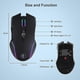 thumbnail image 2 of Wireless Mouse Mouse Jiggler Mouse Mover LED Rechargeable 2.4G Mause Ergonomic Mini Mouse USB Optical Mice 1600, 2 of 5