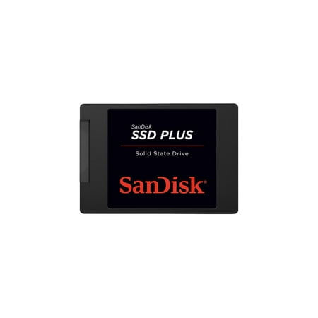 SanDisk SSD Plus 480GB Internal SSD - SATA III 6Gb/s, 2.5"/7mm - SDSSDA-480G-G26