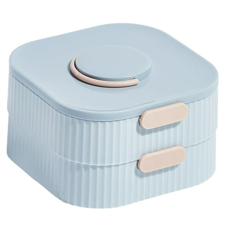 

Liveday Household Silicone Ice Tray Stencils Reusable Double-Layer Ice Storage Box