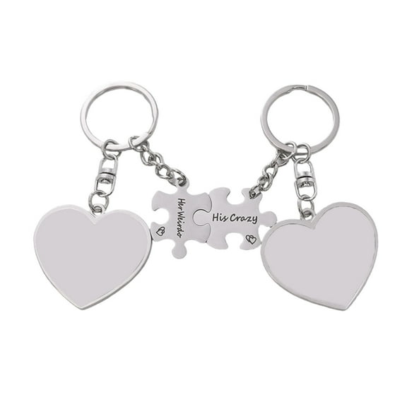 AOOOWER Rotatable Alloy Key Chains for Projects Craft Supplies and Unique Gifts