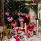 thumbnail image 4 of 20 piezas de decoraciones para el Día de San Valentín para fiestas: set de decoración con forma de corazón y espiral., 4 of 5