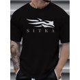 thumbnail image 1 of [Casual Print Tee Shirt] Summer Casual Sitka Print Tee Shirt - Short Sleeve T-Shirt for Men, 1 of 5