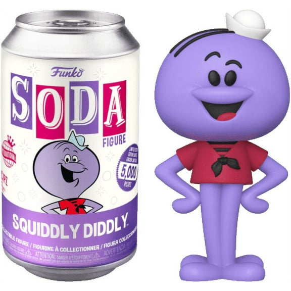 Funko Vinyl Soda Can Hanna Barbera Squiddly Diddly (IE) Limited Edition 5,000 (Styles May Vary)*